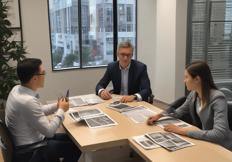 A Japanese startup founder shaking hands with a European business partner.