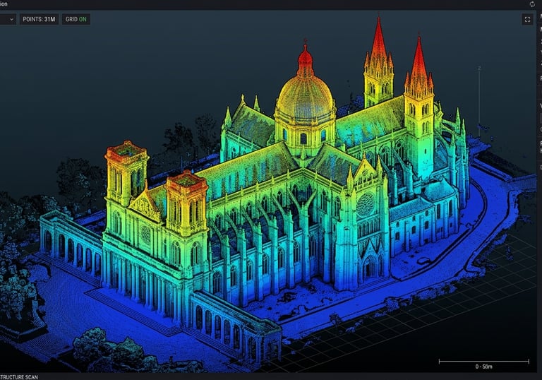 rilievo fotogrammetria con drone