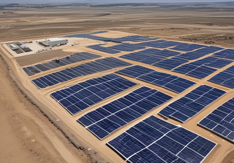 Güneş Enerji Santrali (GES) İmar Planı, bir güneş enerjisi santralinin kurulması ve işletilmesi için