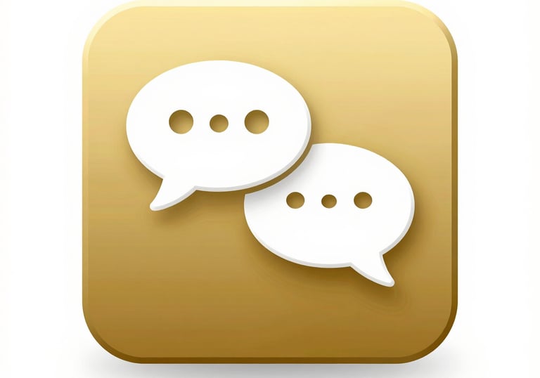 A smartphone screen showing a clear voice call interface with contact names.