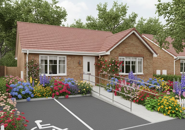 Bungalow with supported living access Propakaya Ltd 