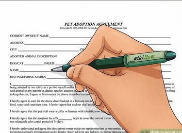 Animated Pic of Perfect Paw Pups Adoption Agreement