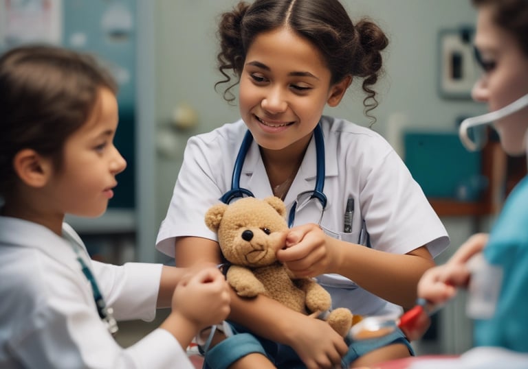 A caregiver gently reminding an elderly man to take his medication at a sunny kitchen table.