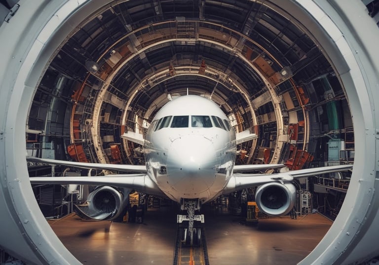 a man riding a skateboard down a street next to tall buildings