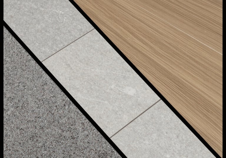 Before and after photos showcasing a beautifully remodeled kitchen with modern finishes.