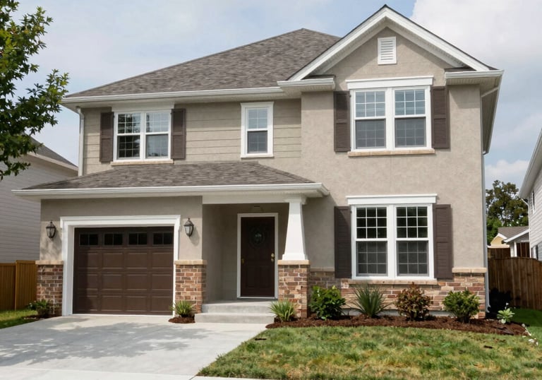 A cozy living room transformation highlighting warm lighting and stylish furniture.