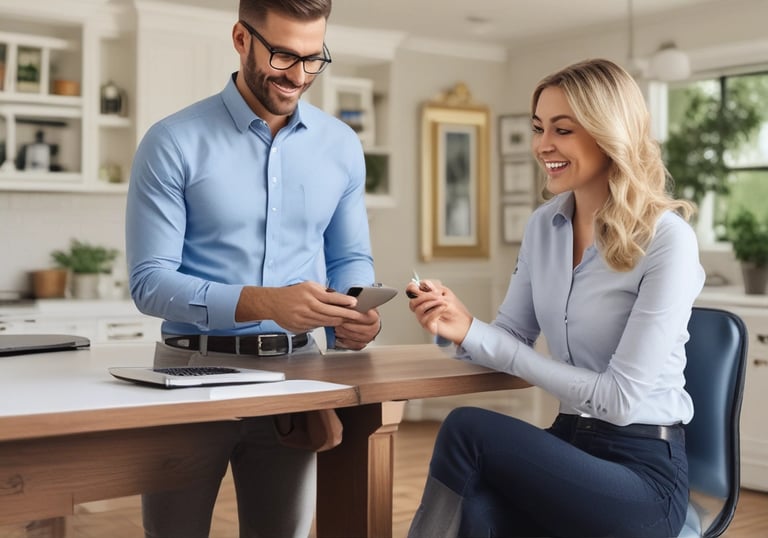 Close-up of a calendar with important real estate deadlines marked and highlighted.
