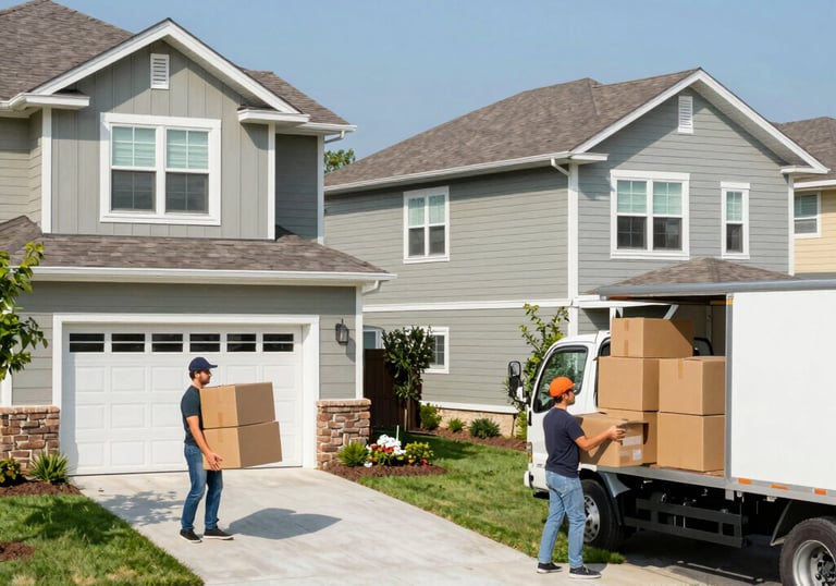 Minimalist icon showing a hand tapping a category on a digital screen.