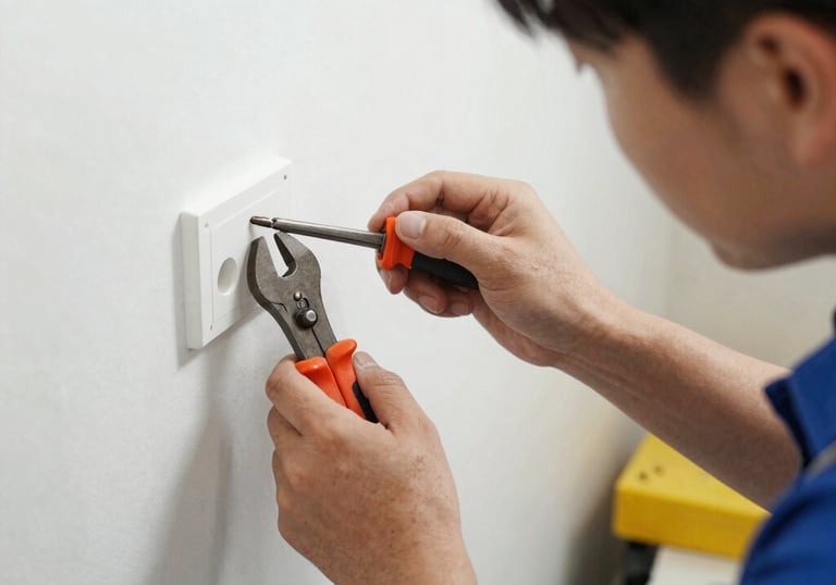 Subtle abstract grid overlay with soft earth tones evoking connection and flow.