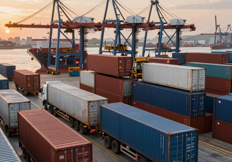 A scientist in a white lab coat examining microbial cultures in the bioflux R&D laboratory.