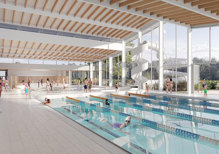 Métrés complets pour établissements scolaires, structures hospitalières et bâtiments municipaux.