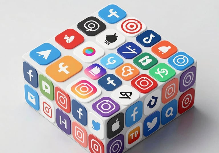 Vibrant graphic showing growth charts and digital tools with a superhero cape.