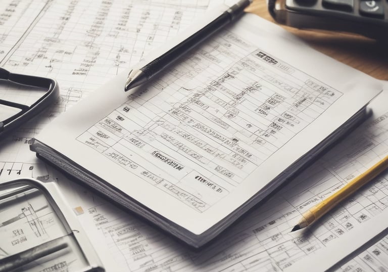 Nonprofit volunteers smiling while discussing tax paperwork outdoors.