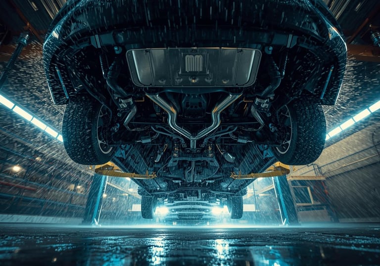 Mycie podwozi samochodowych Gdańsk