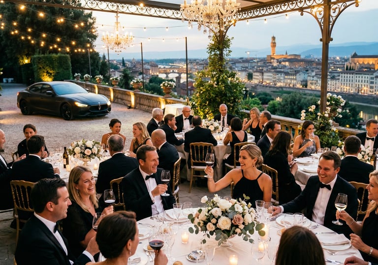 Noleggio Auto di Lusso con conducente per Eventi Luxury Events Cars