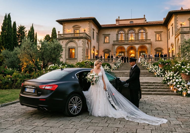Noleggio Auto di Lusso con conducente per Eventi Luxury Events Cars