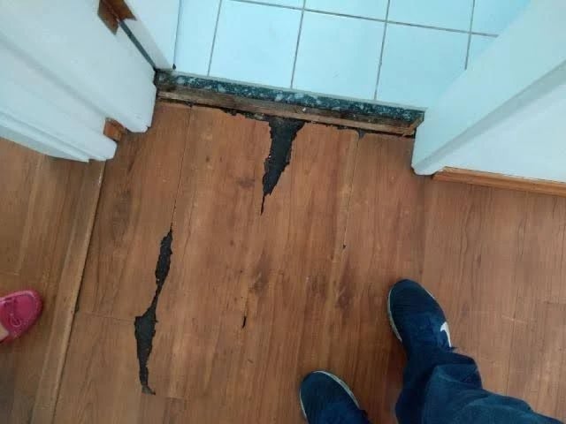 TROCA DE RÉGUAS DANIFICADAS