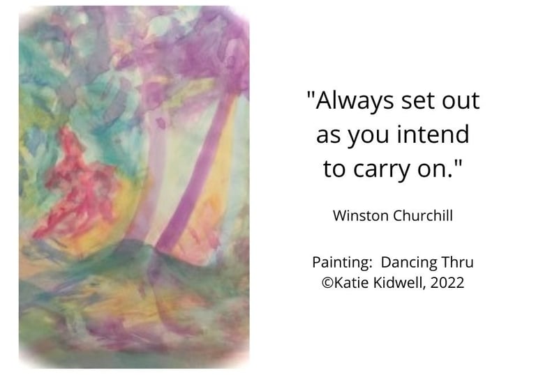 Dancing through the woods and into the light.