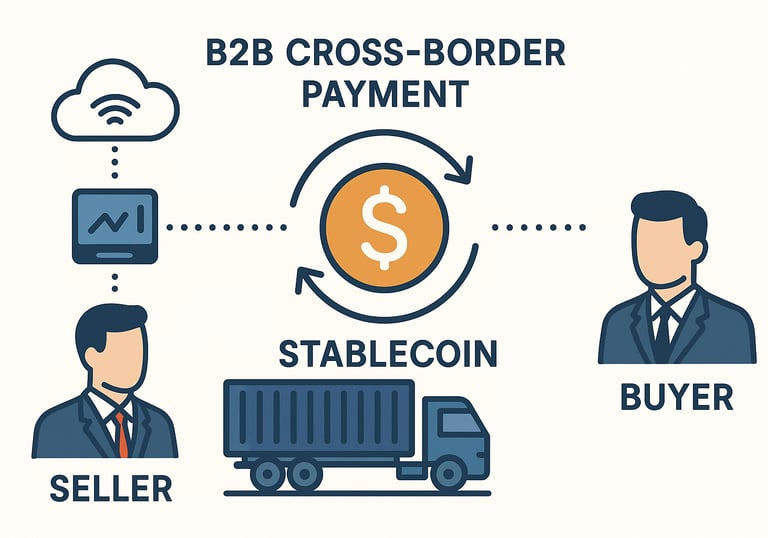 B2B cross-border payment multicurrency stablecoin