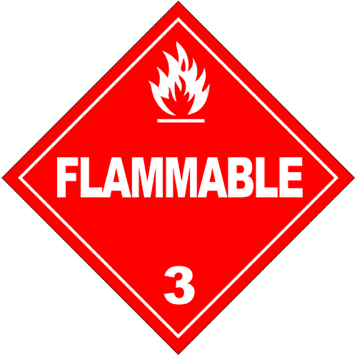 DOT Hazmat Plaque 
