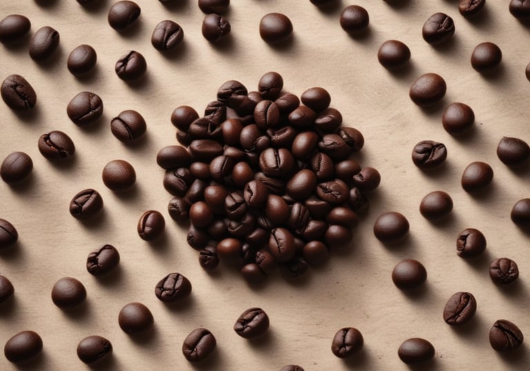 An assortment of coffee brewing equipment on a countertop.