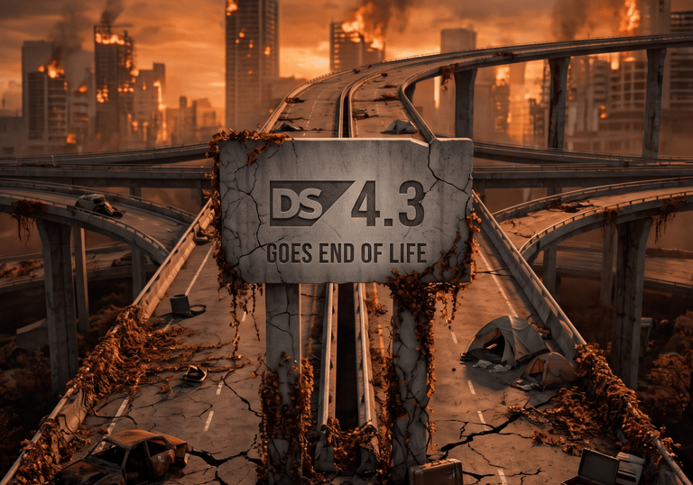 SAP Data Services 4.3 zombie rising from cracked earth at dusk — end of mainstream maintenance 31 De