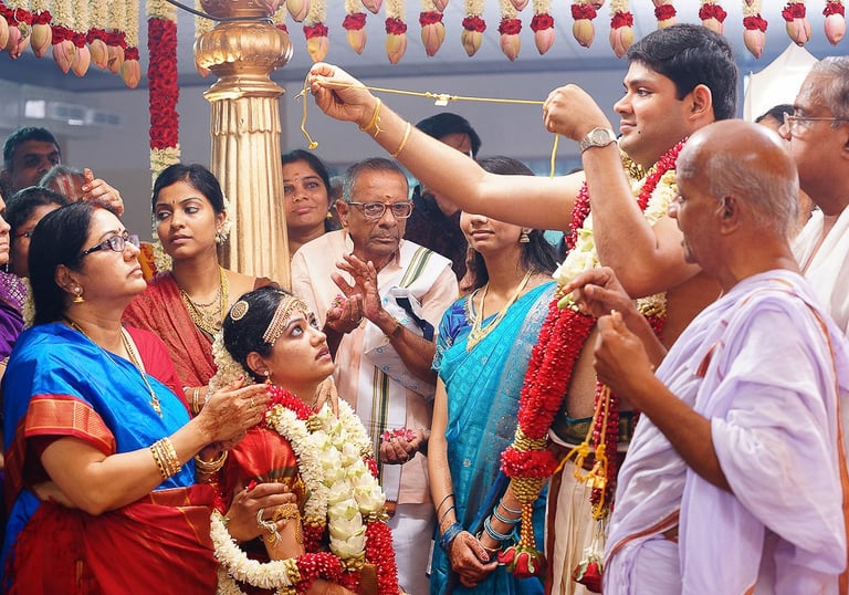 a brahmin wedding photograph