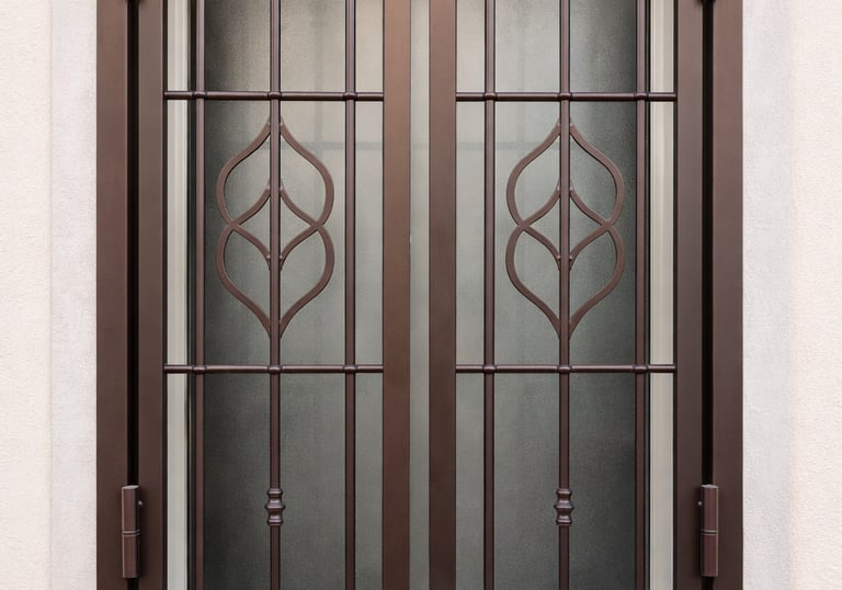 Inferriate e grate di sicurezza su misura - Lome Serramenti Milano
