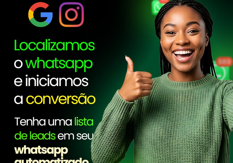 a woman with a green sweater and jeans, holding a cell phone