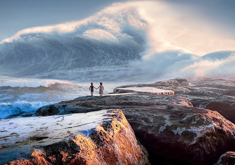 la force d'etre a deux et se tenir la mains face aux difficultés