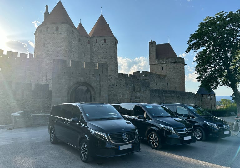 Chauffeurs VTC van Carcassonne