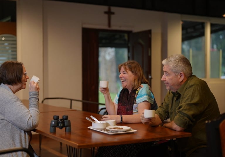 BIRDWATCHING AND COFFEE