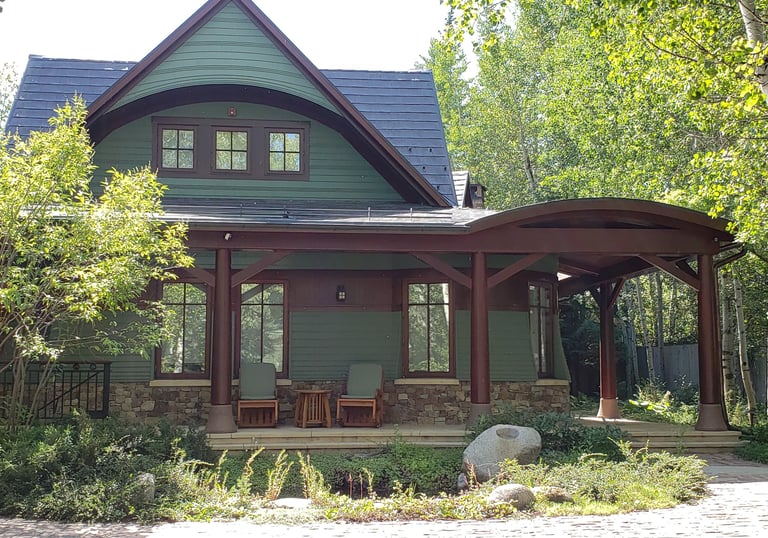 Interior and Exterior painting and staining were all performed here.