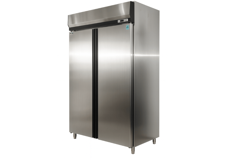 Upright Refrigerator 2 Doors Full ตู้เย็นสแตนเลส 2 ประตูเต็ม Chill / Freezer