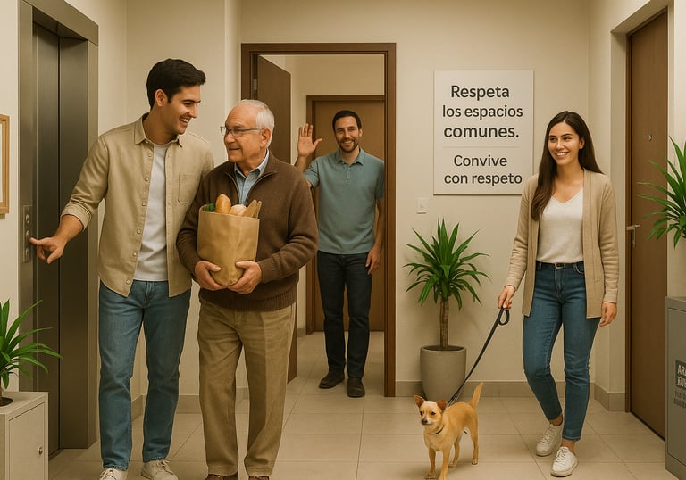 Atención y solución de conflictos entre copropietarios en edificios – mediación y convivencia.