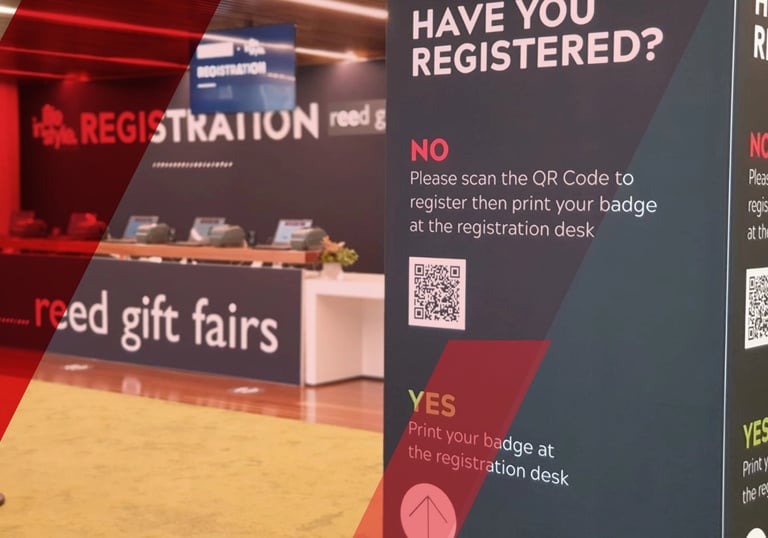 Pre Registration Badge Collection | Onsite Registration Systems | Info Salons