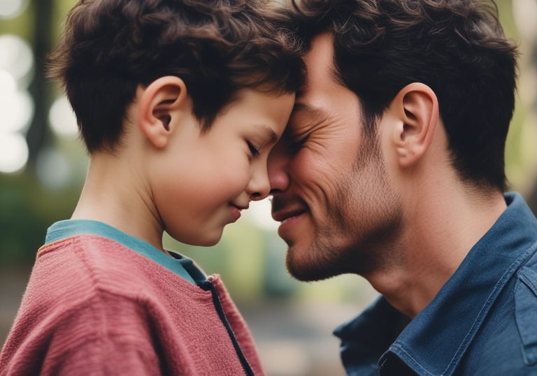 A collection of parenting books and materials displayed on a cozy bookshelf.