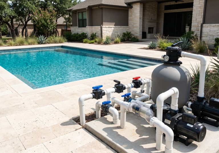 Helping homeowners choose between pool care pool cleaning and pool repair in Round Rock TX