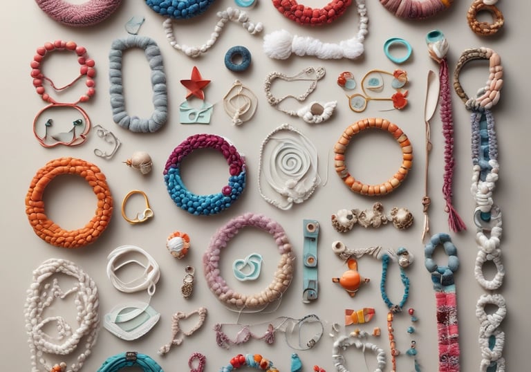 Brightly colored floral arrangements featuring seasonal blooms in rustic vases, displayed on a wooden table