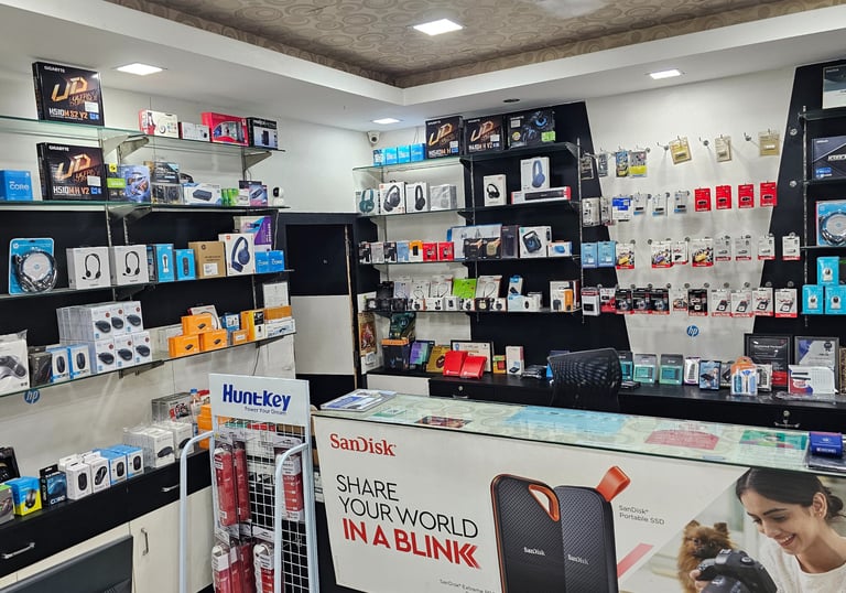Computer Accessories shop in HSR Layout- Purohit Computers 