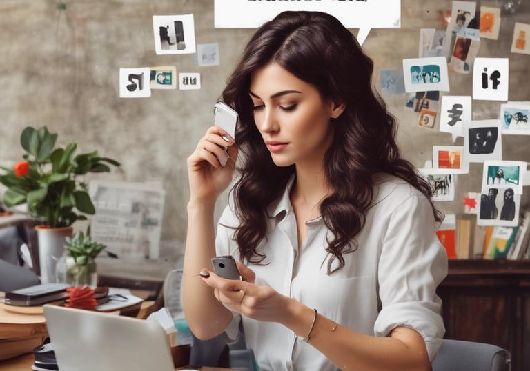 A wall of typography art featuring motivational words and phrases such as 'Skills', 'Training', 'Leadership', and 'Team'. The word 'NUMBERSQUAD' is prominently displayed in the center. Adjacent to the wall is a tall stool with a wooden seat and metal legs on a light, laminate floor.