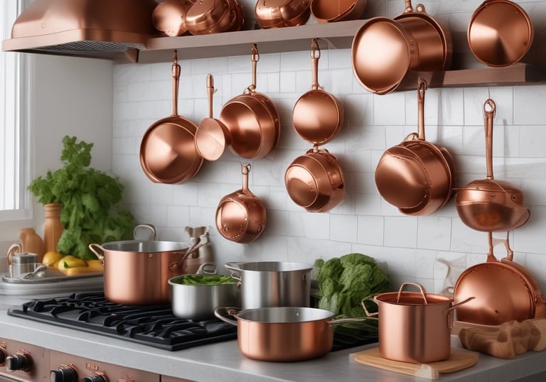 A stylish outdoor dining setup with a table set for a gourmet meal.