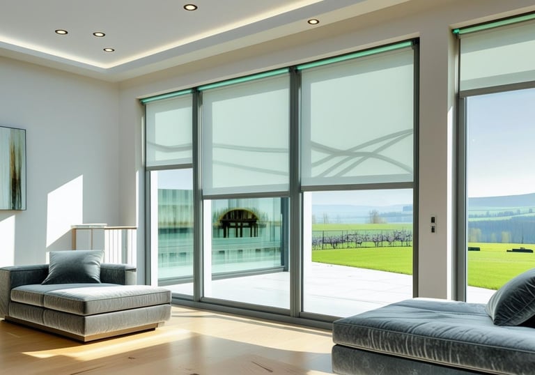 roleta materiałowa klasyczna jednokierunkowa 