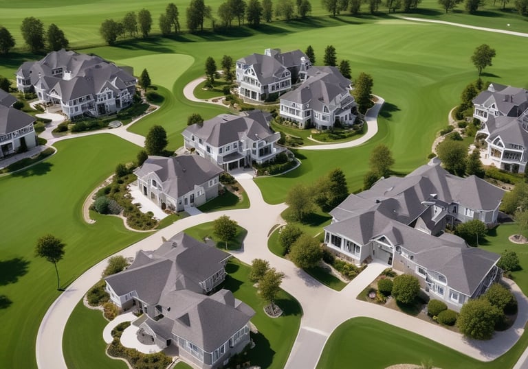 Several colorful cards are laid out on a white surface, arranged in rows. They contain various marketing-related terms and categories. A hand is placed on one of the cards in the center. There are also some pens in different colors placed at the top right corner and an open notebook on the left.
