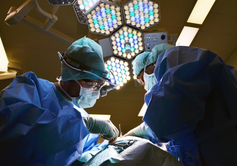 doctors in operation theater during a surgery | Al Hind Cure