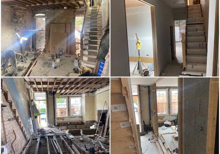 Ground floor renovation by us to unlock full space potential