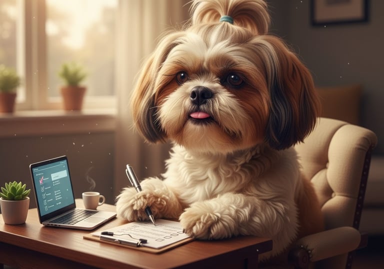 Solicitud De Certificación De Perro de Apoyo Emocional