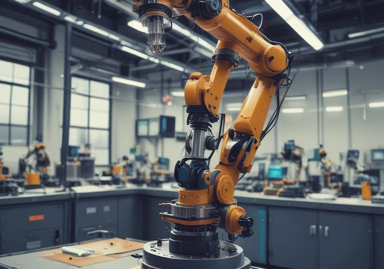 An image showcasing a modern data center infrastructure.