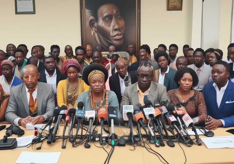 A vibrant image of a successful client event.