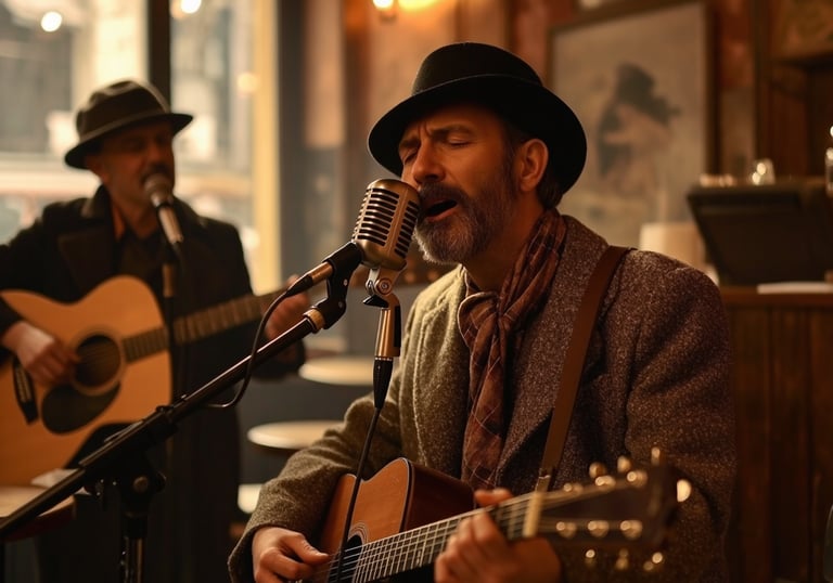 chanson française image groupe chanteur